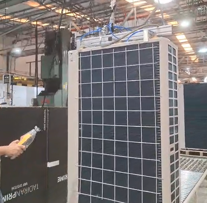 פתרון הרמת מזגנים עם גריפר