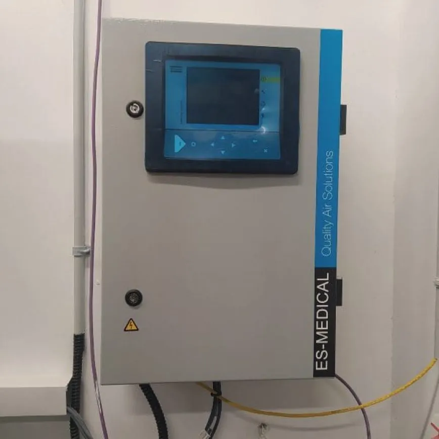 Expansion of an existing compressor room in Schneider hospital with MED ...